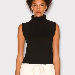 Jones New York Suit Women’s Black Sleeveless Lightweight Sweater Top Size 8